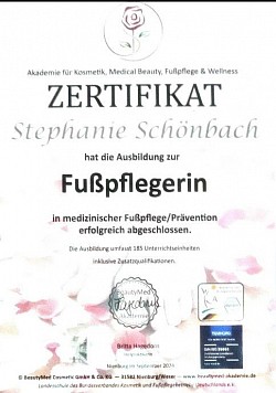 Fußpflege